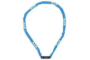 AXA Rigid RCC Chain Lock 120cm Combination - Turquoise