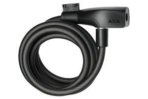 AXA Resolute 8-180 Kabelslot - Zwart
