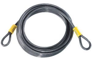 Candado de cable Kryptonite KryptoFlex 3010 Double Loop Negro