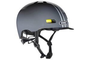 Nutcase Street Suit and Tie Stripe Gloss Reflective Bicycle Helmet