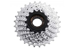 SunRace MFM2A Cassette 6S 14-28 tanden - Zilver