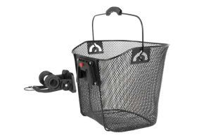 Black Basket with carry handle (Handlebar)