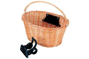 Ges Bicycle Wicker Front Basket