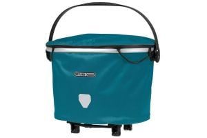 Cesta Ortlieb Up-Town Rack City 17,5L Trasera Azul