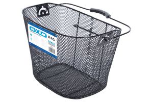 Panier OXC Engrener Avant avec support Noir