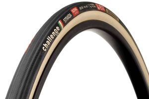 Pneu Challenge Strada Ultra Boyau 700x25c Crème Noir