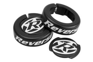 Reverse Chip Bar Ends Grip Locking Ring - Black