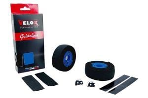 Velox Maxi Cork Handlebar Tape - Blue/Black