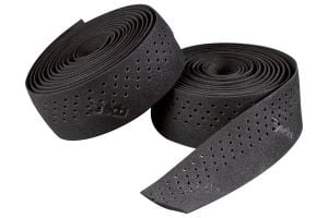 Deda Cork Perforated EVA Rubber Handlebar Tape - Black