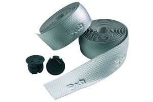 Deda Carbon Synthetic Leather Handlebar Tape - Silver