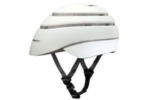 Casco Closca Loop Plegable Pearl-Blanco