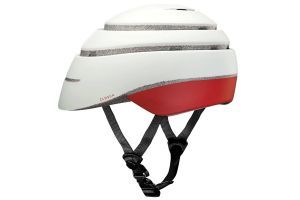 Casco Closca Loop Pieghevole - Pearl Rosso