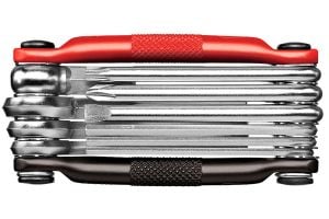 Crankbrothers Multi-10 Multifunction Tool - Black/Red