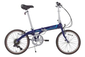 Bicicletta pieghevole Dahon Piazza D8 blu