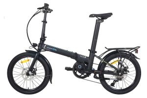 Dahon Unio E20 DB Folding Electric Bike -  Black