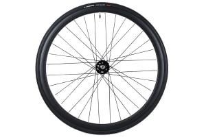 Ruota Anteriore Santafixie 30mm + Camere d'aria + Copertoncino Nero