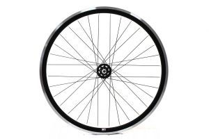 WIN18 Fixie Front Wheel - Black CNC 