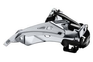 WG Shimano Tourney TY710 Front Derailleur - Silver