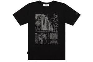 Dosnoventa TV SS Short Sleeve T-shirt - Black 