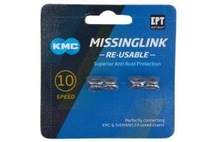 KMC Chain link 10S 2 units - Silver