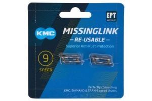 KMC Chain link 9S 2 units - Silver