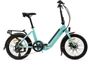 Flebi Swan 20" Elektrische Vouwfiets - Turkoois