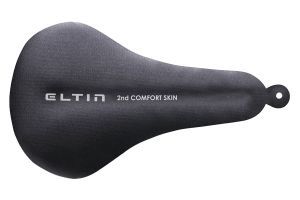 Eltin 2nd Skin Gel Fietszadeldekje - Zwart