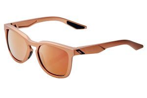 100% Hudson Bril Matte Copper Chromium Hiper Copper Mirror Lens