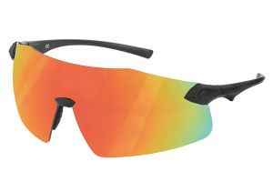 Lunettes Massi Rush Verre polarisée REVO orange Noir