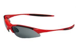 Massi Wind Sunglasses Black lens - Red