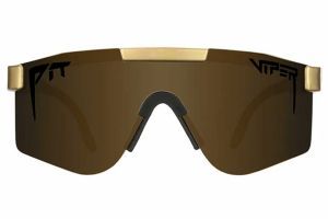 Pit Viper The Gold Standard Polarized Double Wides Brill