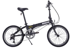 Bicicleta Plegable Dahon Hit Naked Negra