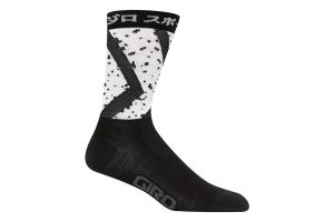 Giro x Yasuda Comp High Rise Sokken - Zwart