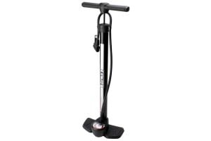 Eltin Steel Gauge floor pump - Black