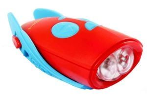 Hornit Mini Front Light + Bell - Blue/Red