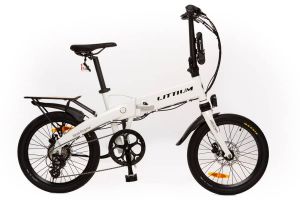 Littium Ibiza Dogma 04 Elektrische Vouwfiets 10,4AH -  Wit