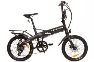 Littium Ibiza Dogma 04 Folding Electric Bike 10.4AH -  Black