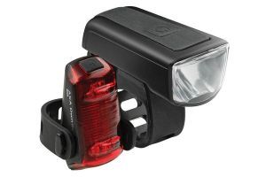 AXA DWN 50 Light Set USB LED - Black