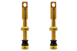 Set di valvole Töls Tubeless Presta 44 mm Oro