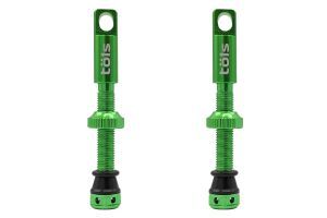 Juego de válvulas Töls Tubeless Presta 44mm Verde