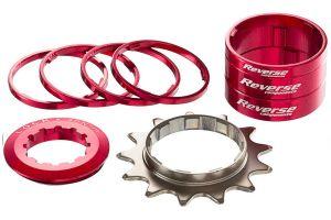 Reverse Single Speed Conversion Kit 13T - Red