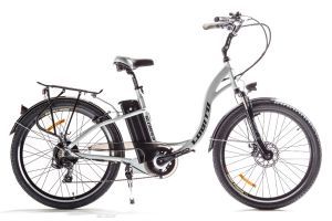 Bicicletta elettrica Lobito Essens Bianca