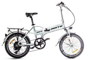 Lobito Mini Electric Folding Bike - White