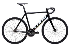 Look AL 464 P Proteam Bahnrad - Black Glossy