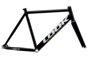 Look AL 464 P Proteam Fixie Frameset - Black Glossy