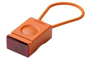 Luz trasera Bookman Block Light Led USB Naranja