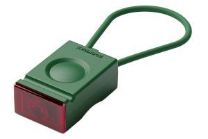 Bookman Block Light Rear Light USB LED - Green