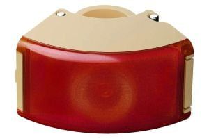 Bookman Curve Rear Light USB - Cream