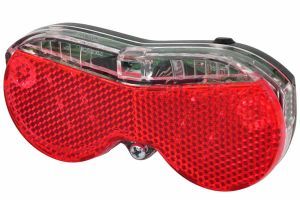 Luz trasera OXC Bright Light Carrier 50mm Led Rojo