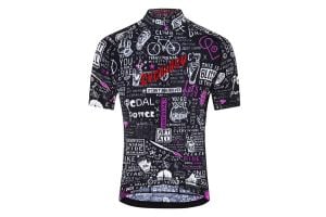 Maillot Cycology Graffiti Noir